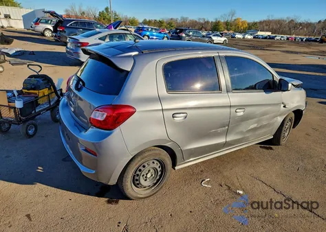 2019 Mitsubishi Mirage Es из США, поврежденный, VIN ML32A3HJ3KH014633